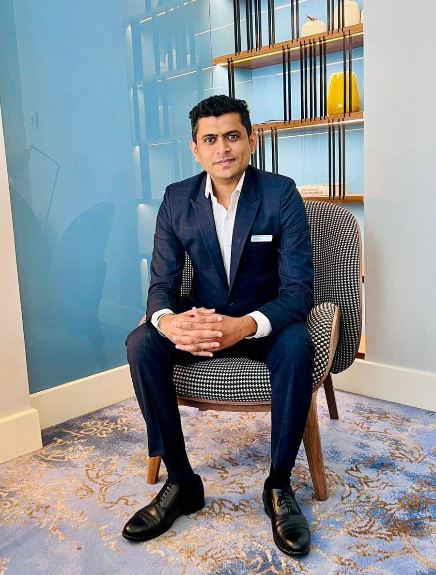 Rakesh Rathod, Wings Institute hotel management graduate working as Housekeeping Assistant Manager at Le Meridien Riyadh