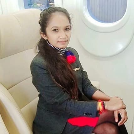 Anjali Sharma, Wings Institute alumnus working as F&B Staff at Starbucks Vadodara