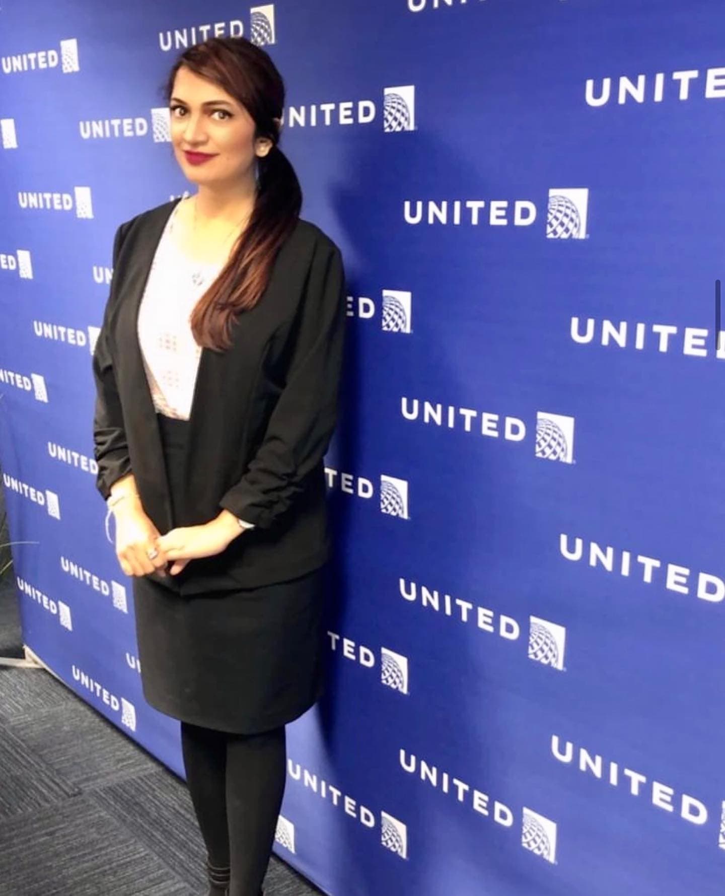 Annoushka Patel, Wings Institute alumnus working as Crew at Delta Airlines USA