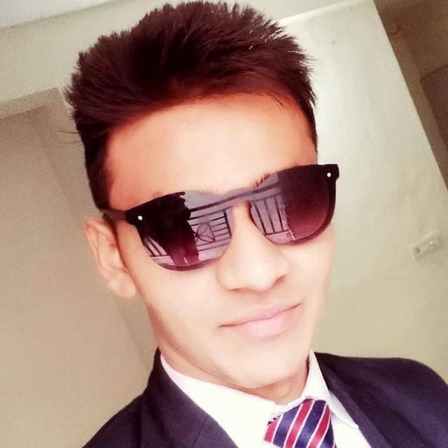 Janmenjay Parmar, Wings Institute alumnus working as Ground Staff at Ahmedabad International Airport