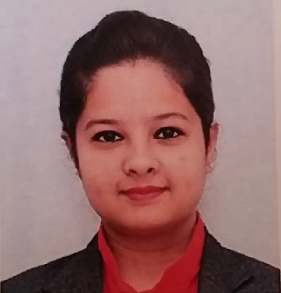 Nikita Dharmani, Wings Institute alumnus working as Ground Staff at IndiGo Airlines