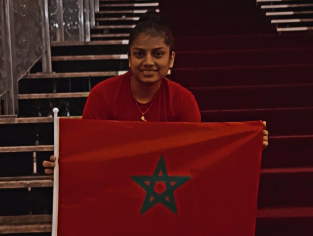 Payal Koli Patel, Wings Institute alumnus working as Hotel Staff at Wyndham Hotel Doha