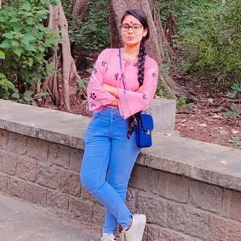 Pooja Gathe, Wings Institute alumnus working as Ground Staff at Hyderabad International Airport