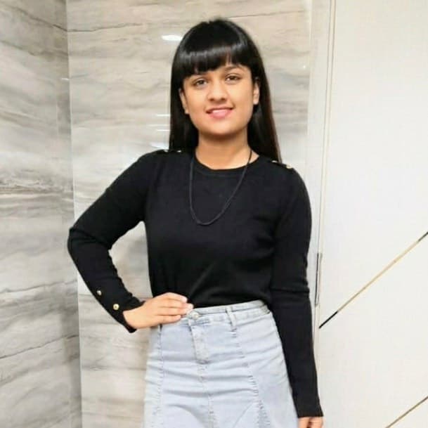 Pooja Patel, Wings Institute alumnus working as Lounge Staff at Bengaluru International Airport