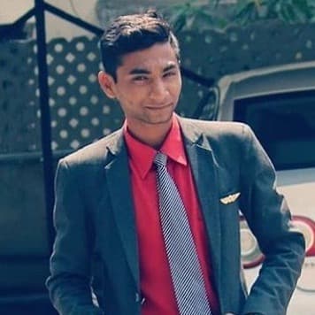 Sahil Shaikh, Wings Institute alumnus working as Ground Staff at Hyderabad International Airport