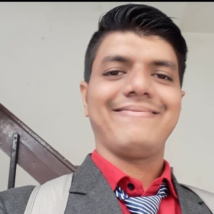 Shivam Mistry, Wings Institute alumnus working as Ground Staff at Ahmedabad International Airport