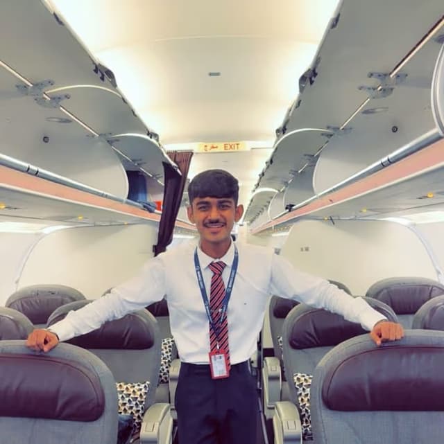 Akash Pitroda, Ground Staff at Etihad Airways