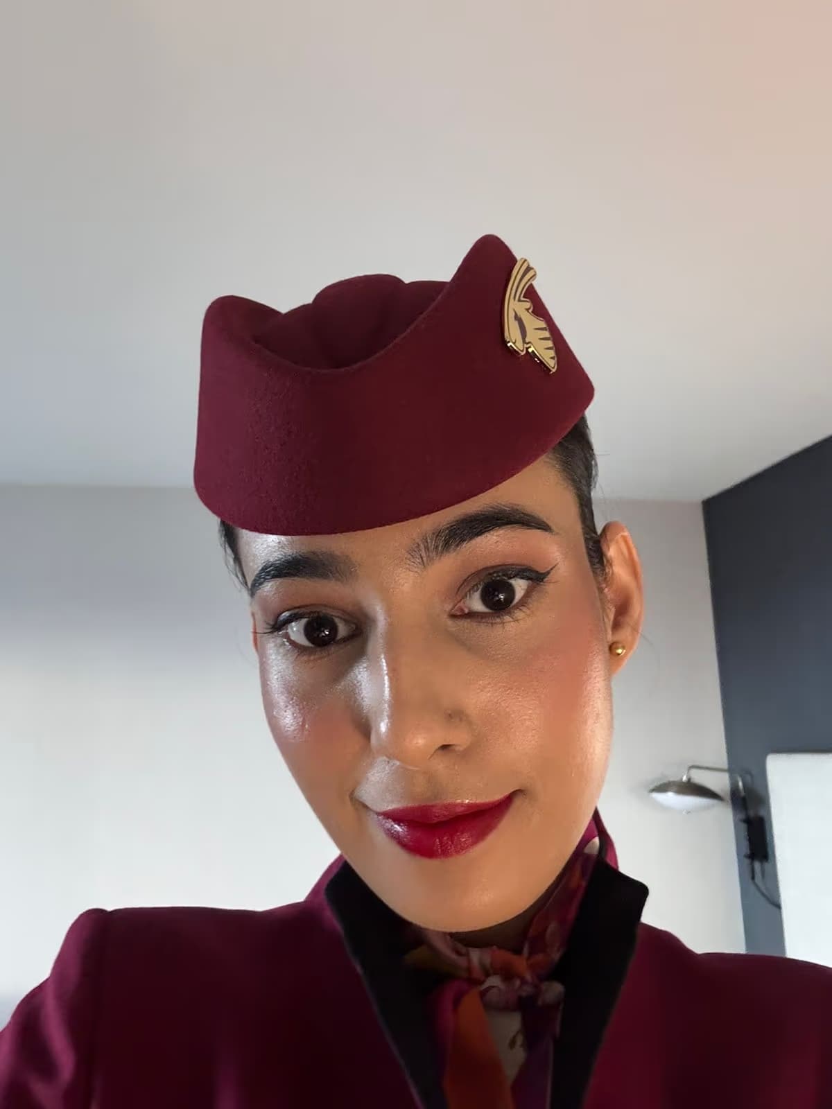 Aanal Desai, Wings Institute alumni at Qatar Airways