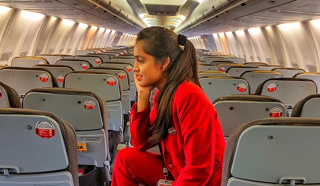 Nancy Bhavsar, Cabin Crew at SpiceJet