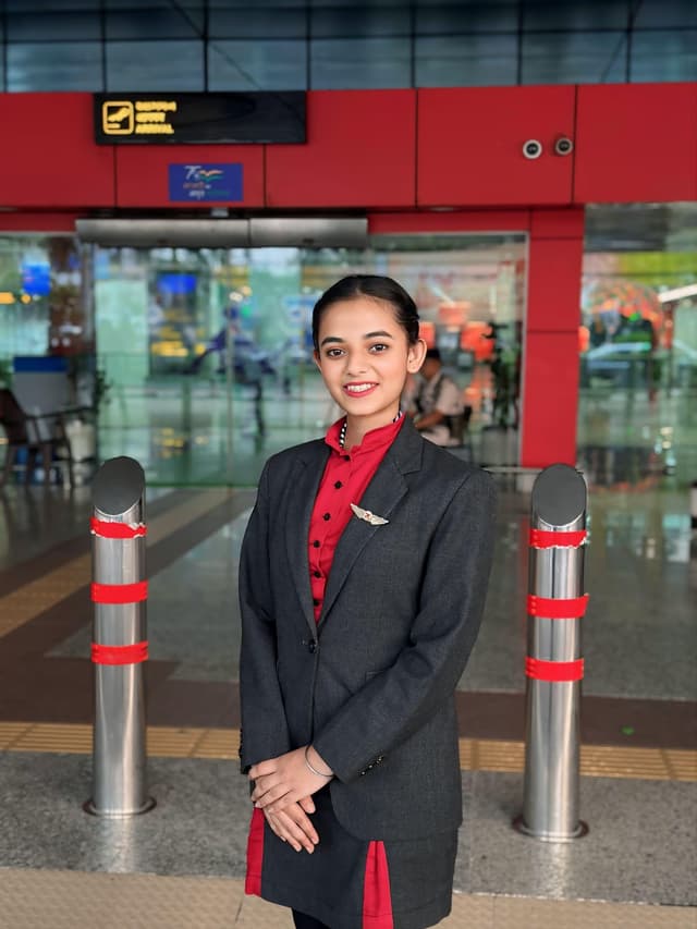 Nirali Verma, Airport Retail Executive at Vadodara International Airport