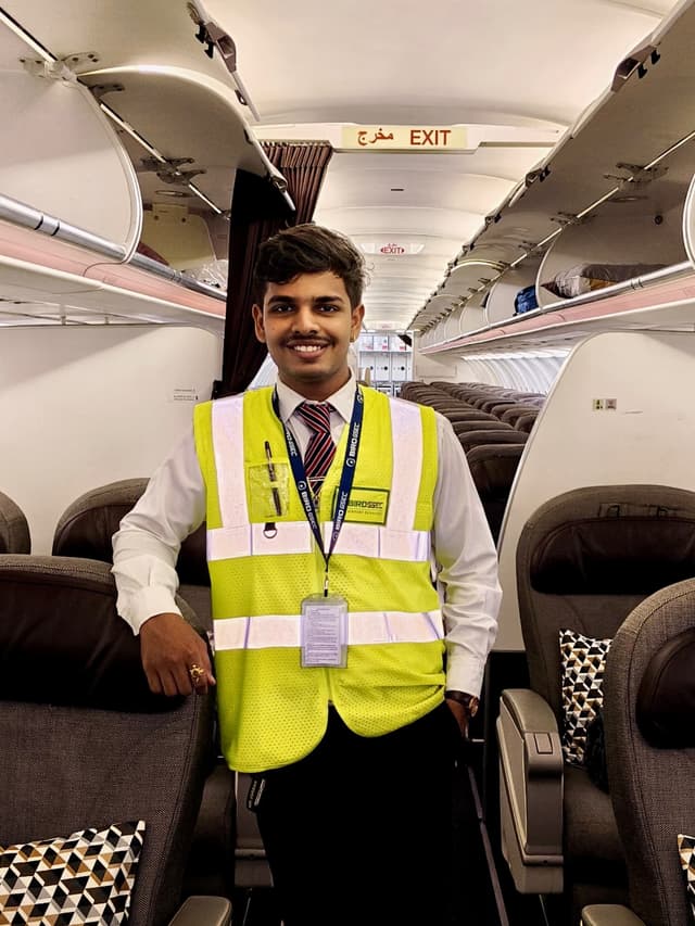 Prince Jaglawala, Ground Staff at Ahmedabad International Airport