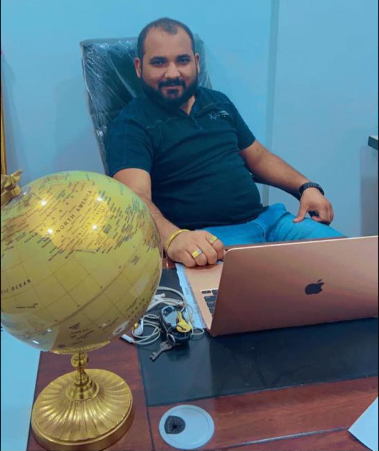 Jenil Patel, Wings Institute alumnus operating own travel agency in Dubai