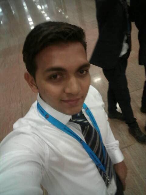 Ashraf Ganiya, Wings Institute alumnus working as Ground Staff at Qatar Airways