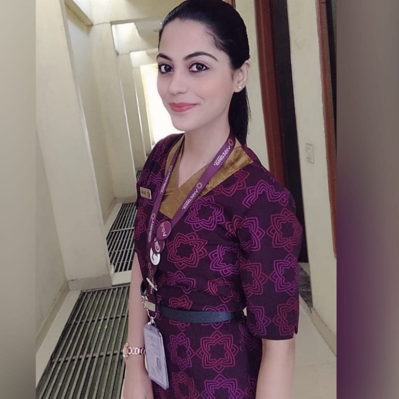 Devyani Mehta, Wings Institute alumnus working as Cabin Crew at Air Vistara