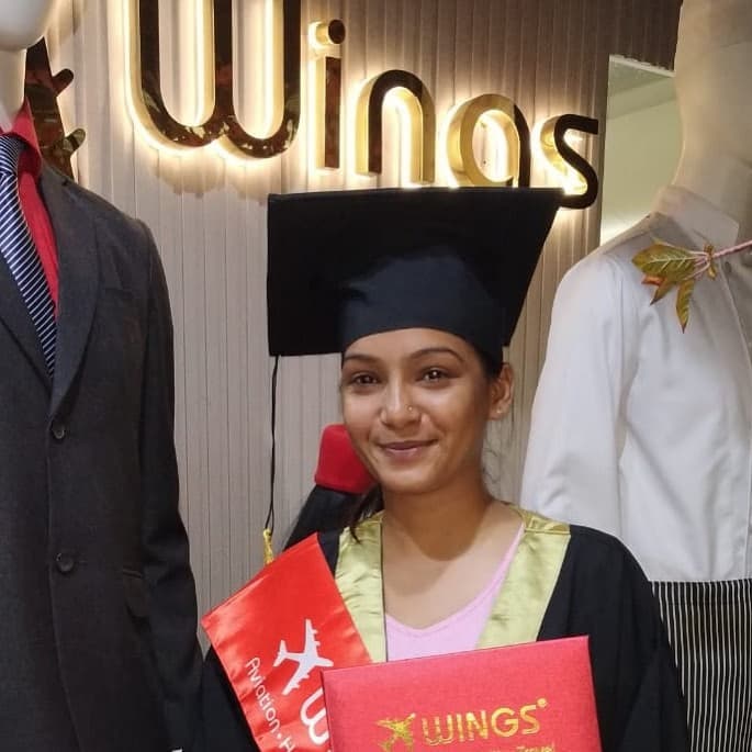 Jimixa Pandya, Wings Institute alumnus working as Ground Staff at Africa
