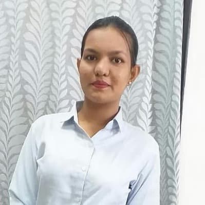 Kinjal Macwan, Wings Institute alumnus working as Ground Staff at Hyderabad International Airport