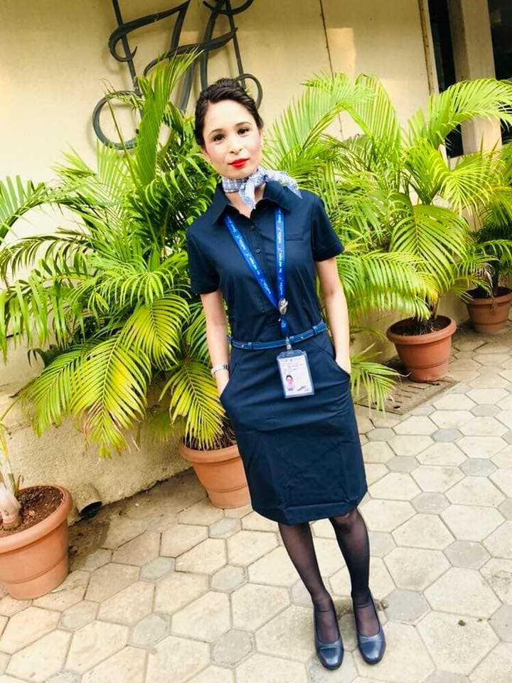Poonam Nayak, Wings Institute alumnus working as Ground Staff at IndiGo Airlines