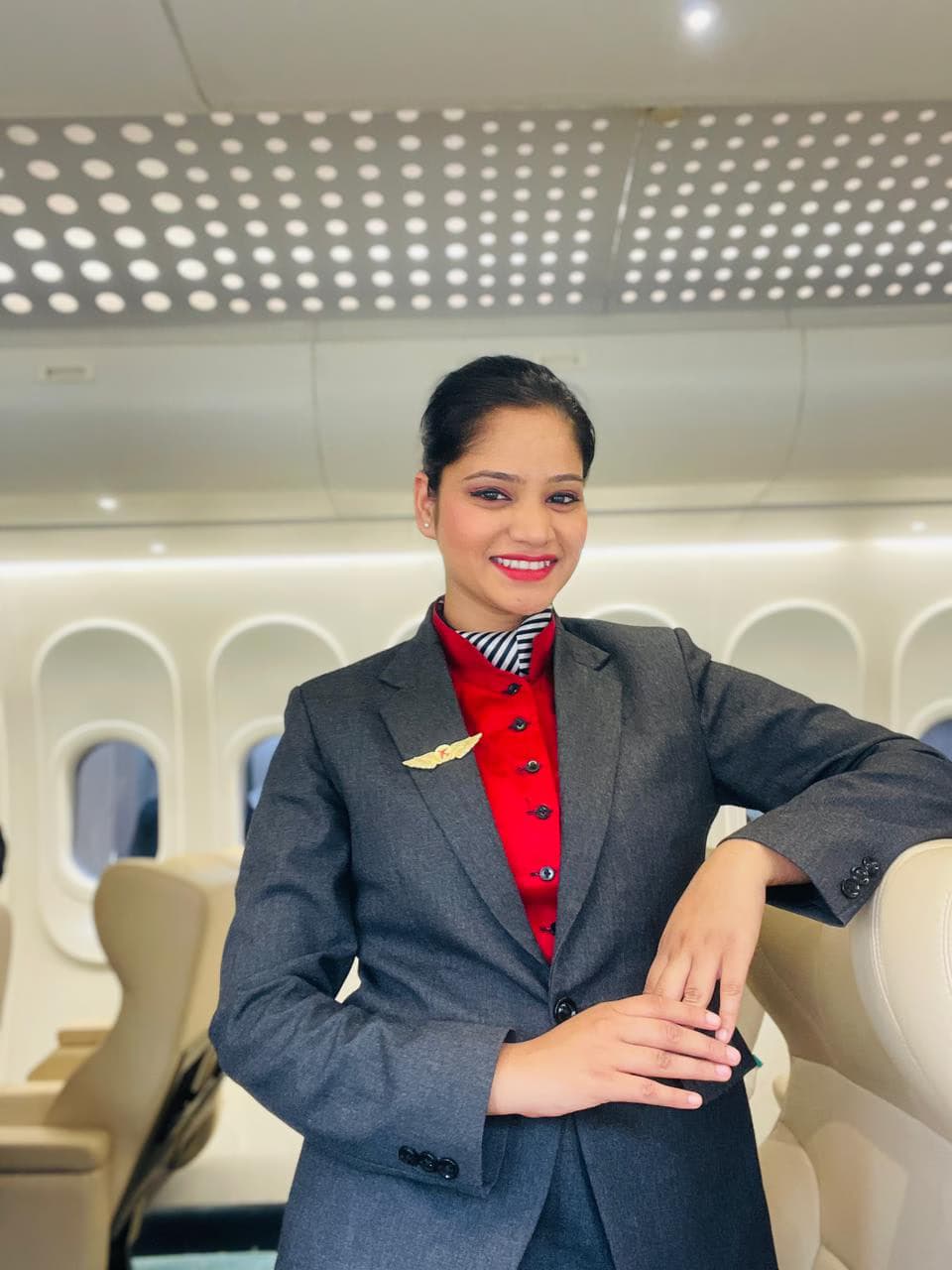 Riddhi Singh, Wings Institute alumnus working as Travel Consultant at Tripwell Travels, Vadodara