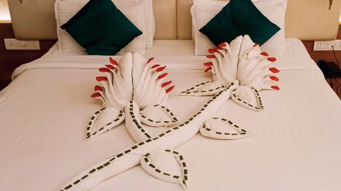 The Invisible Artist: Why Housekeeping is the Backbone of Luxury — Wings Institute Hotel Mgmt career guide infographic (Vadodara, Gujarat)