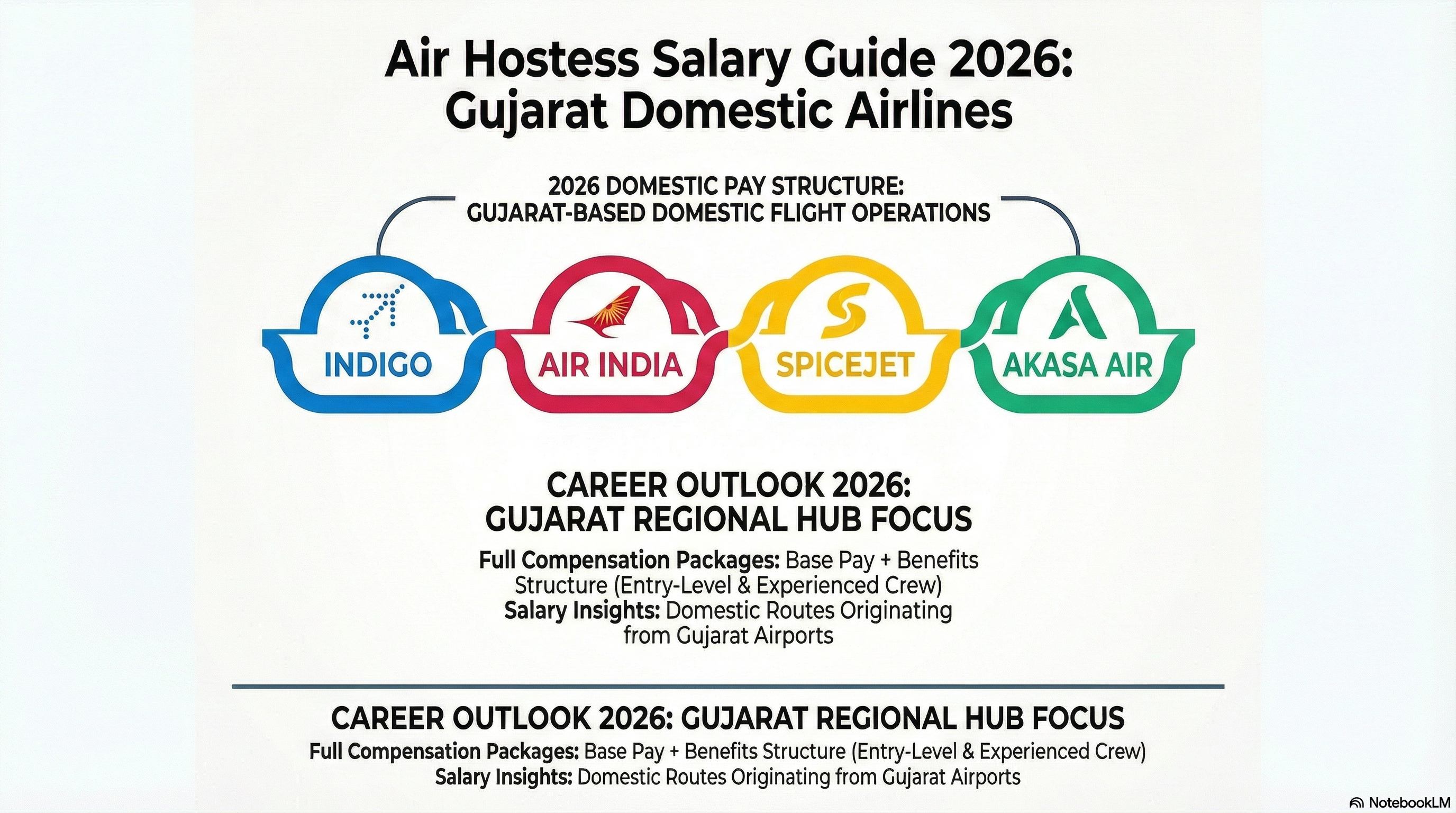 Air Hostess Salary in Gujarat Domestic Airlines 2026: IndiGo, Air India, Vistara & Akasa Pay Structure - Wings Institute Cabin Crew guide