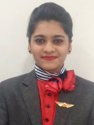 Amisha Vaghasiya hired at Hyderabad International Airport
