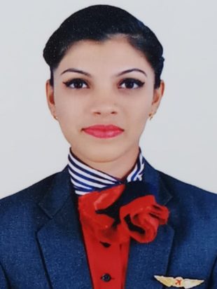 Dhanashree Sant hired at the Bengaluru International Airport.