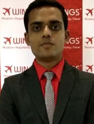 Dhruv Patel hired at Ahmedabad International Airport.