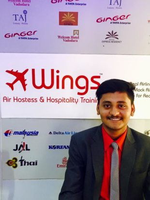 Digvijay Sinh Parmar selected and hired at Radisson Blu resort, Goa.
