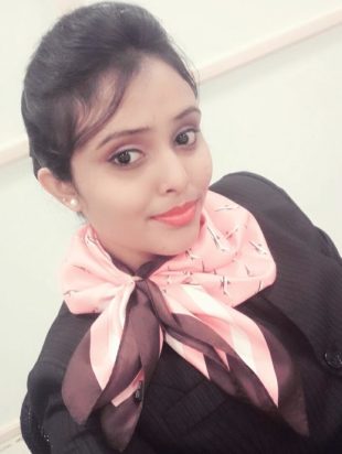 Megha Patel hired at the Bangalore International Airport