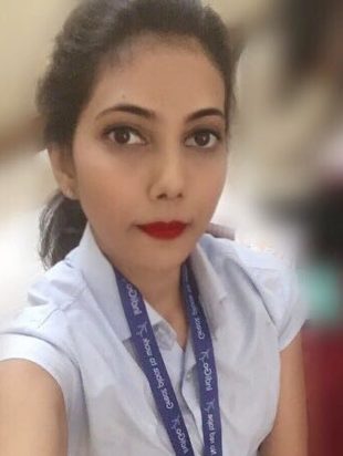 Nisha Saroj hired by Indigo Airlines.