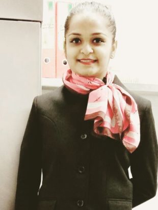 Richa Patel hired at Ahmedabad International Airport.