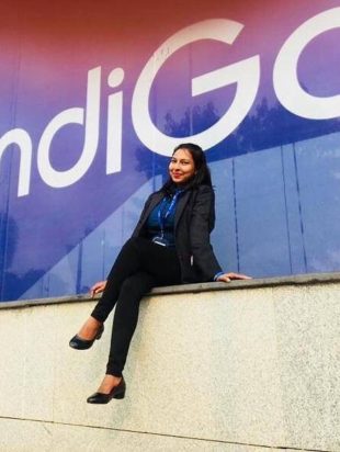 Sneha Parmar hired by Indigo Airlines.